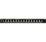 NETGEAR GS316EPP Géré Gigabit Ethernet (10/100/1000) Connexion Ethernet, supportant l'alimentation via ce port (PoE) Noir