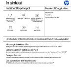 HP EliteStudio 8 G1i AI PC Wolf Pro Security Edition Intel Core Ultra 5 235 60,5 cm (23.8") 1920 x 1080 Pixel PC All-in-one 24 GB DDR5-SDRAM 512 GB SSD Windows 11 Pro Wi-Fi 7 (802.11be) Argento