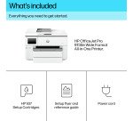 HP OfficeJet Pro 9730e Wireless All-in-One Color Printer, Instant Ink; Two-sided printing