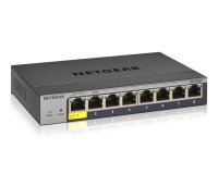 NETGEAR GS108T Géré L2 Gigabit Ethernet (10/100/1000) Gris