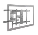 StarTech.com TV Wall Mount for up to 80 inch (110lb) VESA Mount Displays - Low Profile Full Motion Universal TV Wall Mount Bracket - Heavy Duty Adjustable Tilt/Swivel Articulating Arm