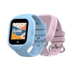 Celly KIDSWATCH4G smartwatch / sport watch 3.56 cm (1.4") Digital Touchscreen 4G Black GPS (satellite)
