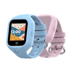 Celly KIDSWATCH4G smartwatch / sport watch 3.56 cm (1.4") Digital Touchscreen 4G Black GPS (satellite)