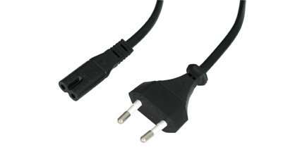 Lindy 30423 cavo di alimentazione Nero 5 m CEE7/16 Accoppiatore C7