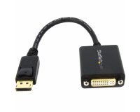 StarTech.com Adaptateur DisplayPort vers DVI - Adaptateur Vidéo DP vers DVI-D 1080p - Dongle d'Adaptation pour Câble d'Écran/Moniteur DP 1.2 vers DVI - Adaptateur DP vers DVI - Connecteur DP à Verrouillage