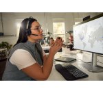 HP Poly Micro-casque Poly Voyager Focus 2 USB-C-C certifié Microsoft Teams + adaptateur USB-C/A