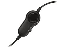 Logitech 981-000589 auricular y casco Auriculares Alámbrico Diadema Oficina/Centro de llamadas Negro