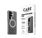 PanzerGlass CARE™ by ® Urban Explorer Case Transparent mit Weiß Qi Samsung Galaxy S26 Ultra Schutzhülle für Mobiltelefone Hülle