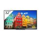 Sony FW-32BZ30J1 Écran d'affichage dynamique Écran plat de signalisation numérique 81,3 cm (32") LCD Wifi 300 cd/m² 4K Ultra HD Noir Intégré dans le processeur