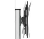 StarTech.com TV Cart - Height Adjustable - Lockable Wheels