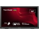 Viewsonic TD2223-2 écran plat de PC 55,9 cm (22") 1920 x 1080 pixels Full HD LCD Écran tactile Noir