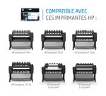 HP 727 cartouche d'encre DesignJet grise, 300 ml