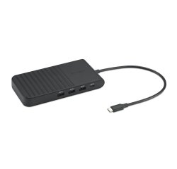 Kensington UH1500P Alámbrico USB 3.2 Gen 2 (3.1 Gen 2) Type-C Negro