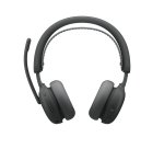 Logitech Zone Wireless 2 ES for Business Casque Sans fil Arceau Business/Everyday USB Type-C Bluetooth Graphite