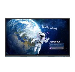BenQ RM8605 tableau blanc interactif 190,5 cm (75") 3840 x 2160 pixels Écran tactile Noir