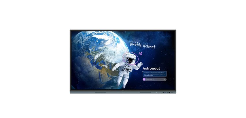 BenQ RM8605 tableau blanc interactif 190,5 cm (75") 3840 x 2160 pixels Écran tactile Noir