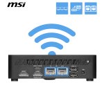 MSI Cubi NUC TWG S N150 BB (Intel N150, NO RAM, NO SSD, NO OS) - Barebone, NUC, USFF, Mini Computer, Fanless/Intel Graphics/DDR5/Type-C/Dual HDMI/Dual LAN/WiFi 6E/BT 5.3/VESA