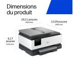 HP OfficeJet Pro 8124e Sans fil All-in-One Couleur Imprimante, Instant Ink; Impression recto-verso