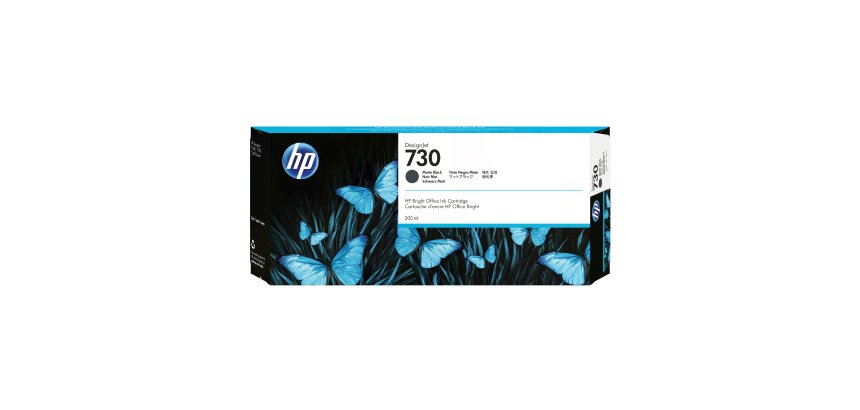 HP 730 300-ml Matte Black DesignJet Ink Cartridge