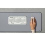 Logitech 920-012210 clavier Souris incluse Universel RF sans fil + Bluetooth AZERTY Français Blanc