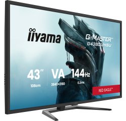 iiyama G-MASTER G4380UHSU-B2 écran plat de PC 108 cm (42.5") 3840 x 2160 pixels 4K Ultra HD LED Noir