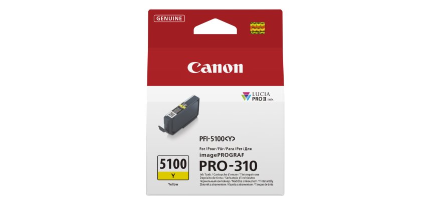Canon PFI-5100 Y ink cartridge 1 pc(s) Original Yellow