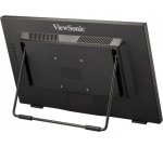 Viewsonic TD2465 pantalla de señalización Panel plano interactivo 61 cm (24") LED 250 cd / m² Full HD Negro Pantalla táctil