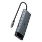 TP-Link UH6120C hub & concentrateur USB Type-C Gris