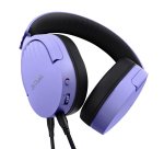 Trust GXT 489P FAYZO Headset Wired Head-band Gaming Black, Purple