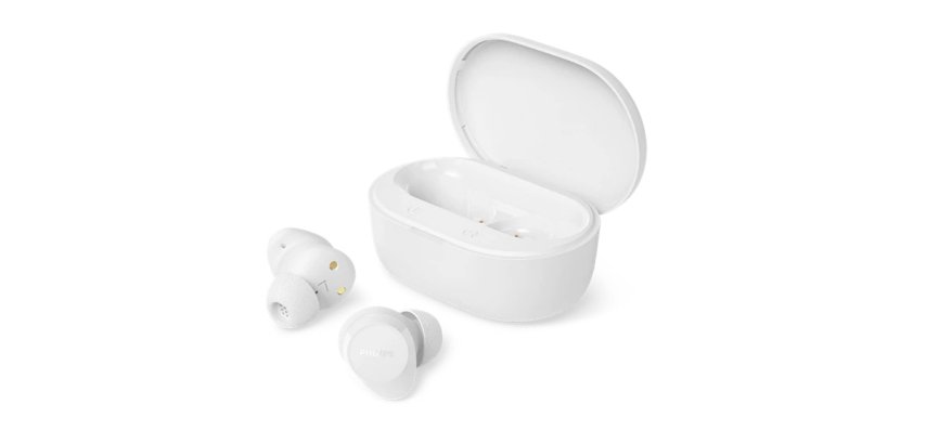 Philips TAT1300WT/00 cuffia e auricolare True Wireless Stereo (TWS) In-ear Musica e Chiamate Bluetooth Bianco