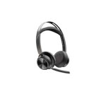 HP Poly Auriculares Poly Voyager Focus 2 USB-C-C + adaptador USB-C/A