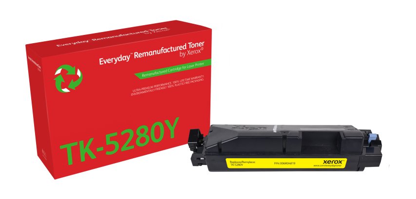 Toner rigenerato EverydayTM di Xerox Giallo compatibile con Kyocera TK-5280Y, Capacità standard