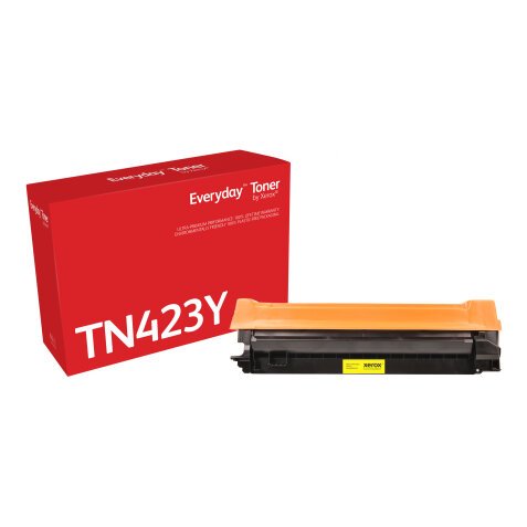 Everyday Toner Jaune ™ de Xerox compatible avec Brother TN-423Y, Grande capacité