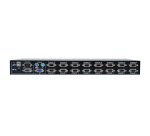LevelOne KVM-3216 switch per keyboard-video-mouse (kvm) Montaggio rack Nero