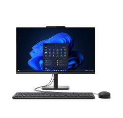 Lenovo V100 Intel® N N100 60,5 cm (23.8") 1920 x 1080 Pixeles PC todo en uno 8 GB DDR4-SDRAM 512 GB SSD Windows 11 Pro Wi-Fi 6 (802.11ax) Negro