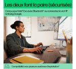 HP 680 Comfort Dual-Mode Keyboard and Mouse Combo clavier Souris incluse Maison RF sans fil + Bluetooth AZERTY Belge Noir