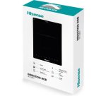 Hisense HIC2000Y piano cottura Nero Superficie piana 28 cm Piano cottura a induzione 1 Fornello(i)