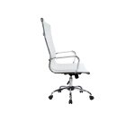 Equip Office Chair, Ribbed Upholstery, High-Back, White