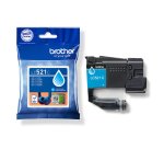 Brother inktcartridge, 500 pagina's, OEM LC-521C, cyaan