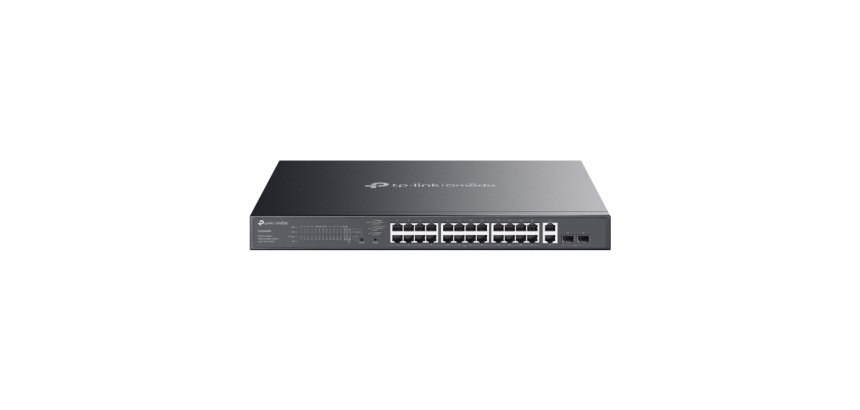TP-Link Omada ES228GMP switch Gestionado L2 Gigabit Ethernet (10/100/1000) Energía sobre Ethernet (PoE) Negro