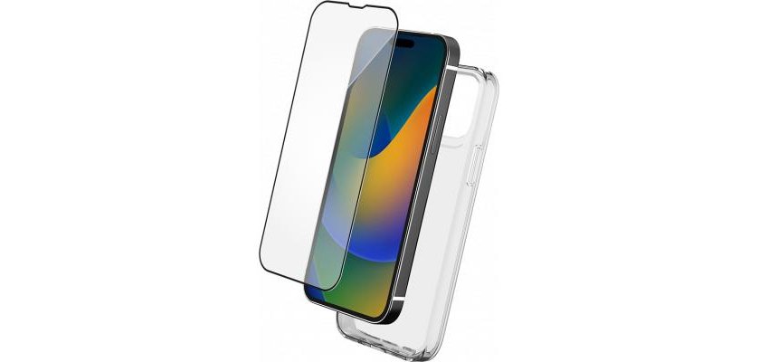 BIG BEN PACKSILIVTIP15P écran et protection arrière de téléphones portables Protection d'écran transparent Apple 1 pièce(s)