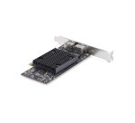 StarTech.com Carte Réseau PCIe 10 Gb Ethernet à 2 Ports, Carte d'Interface Réseau 10 GbE, Chipset Broadcom BCM57416, Double RJ45 10GBase-T/Gigabit, Carte NIC, TAA