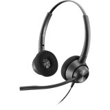 Auricular plantronics encore pro hw320 qd biaural tipo diadema con cable y microfono antiruido conexion usb