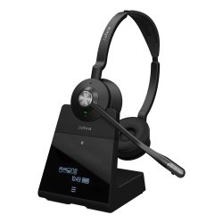 Jabra Engage 75 SE Headset Draadloos Hoofdband Kantoor/callcenter Bluetooth Zwart