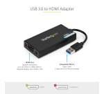StarTech.com USB 3.0 to HDMI Adapter - 4K 30Hz Ultra HD - DisplayLink Certified - USB Type-A to HDMI Display Adapter Converter for Monitor - External Video & Graphics Card - Mac & Windows