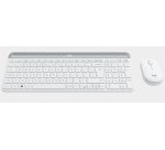 Pack Teclado + Ratón RF inalámbrico Español Blanco Logitech MK470