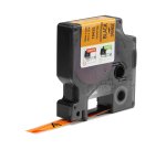 DYMO RHINO Etiquette en vinyle, 12 mm x 5,5 m, noir/