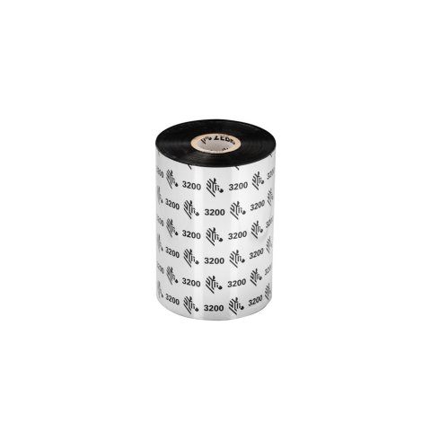 Zebra 3200 Wax/Resin cinta térmica 450 m Negro