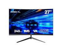 Nilox MONITOR 27 CURVO 240HZ VA HDMI Y DP computer monitor 68.6 cm (27") 1920 x 1080 pixels Full HD LCD