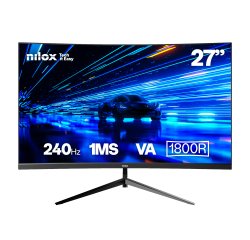 Nilox MONITOR 27 CURVO 240HZ VA HDMI Y DP Monitor PC 68,6 cm (27") 1920 x 1080 Pixel Full HD LCD